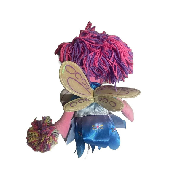 Flower ABBY CADABBY Pink Plush Sesame Street Place 13” Stuffed Toy RARE - Picture 4 of 16